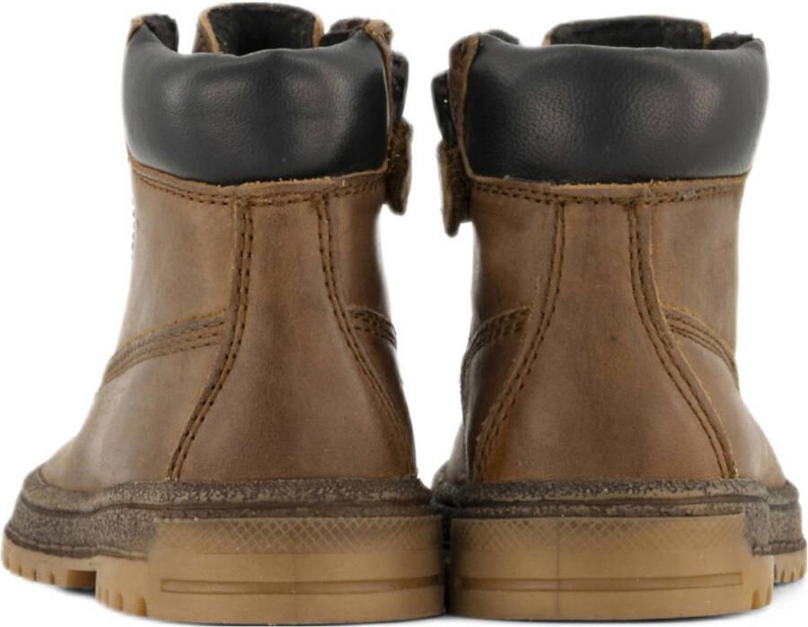 Vty leren veterboots bruin - Foto 3