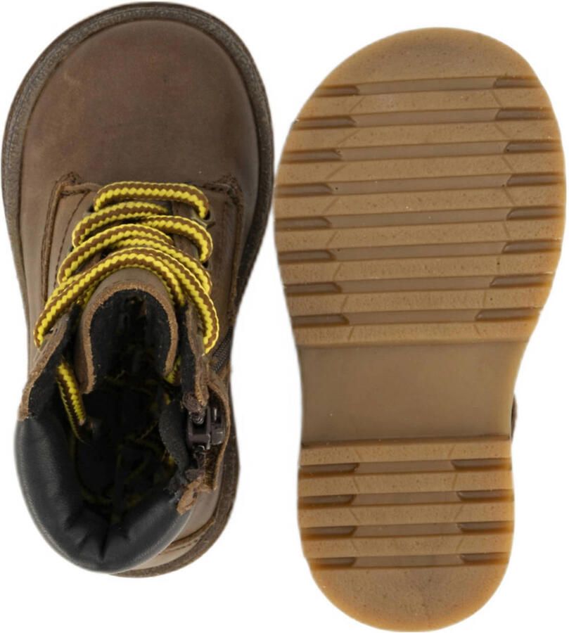 Vty leren veterboots bruin - Foto 2