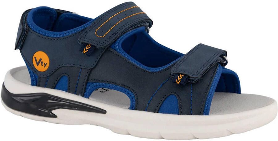 Vty sandalen donkerblauw zwart - Foto 2