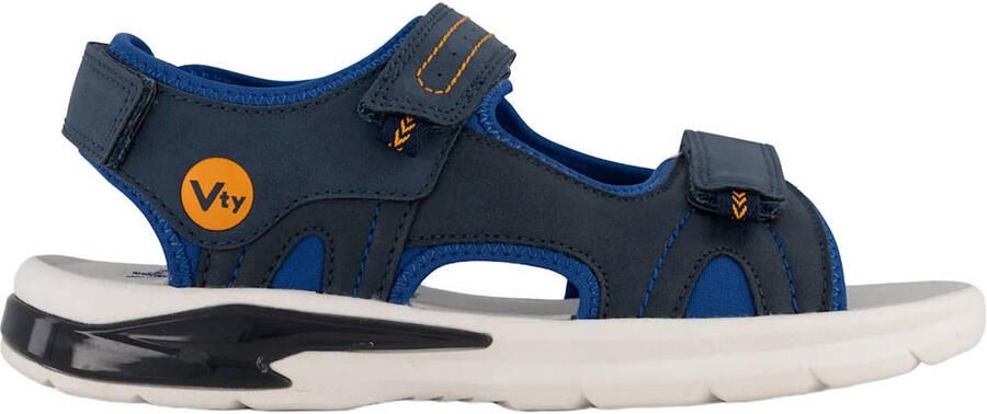 Vty sandalen donkerblauw zwart