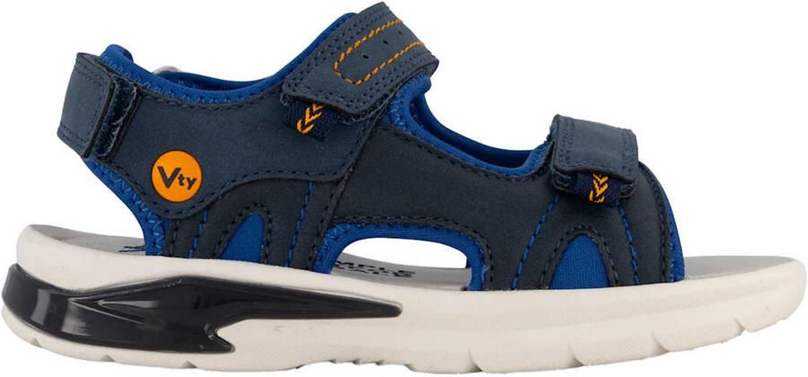 Vty sandalen donkerblauw zwart