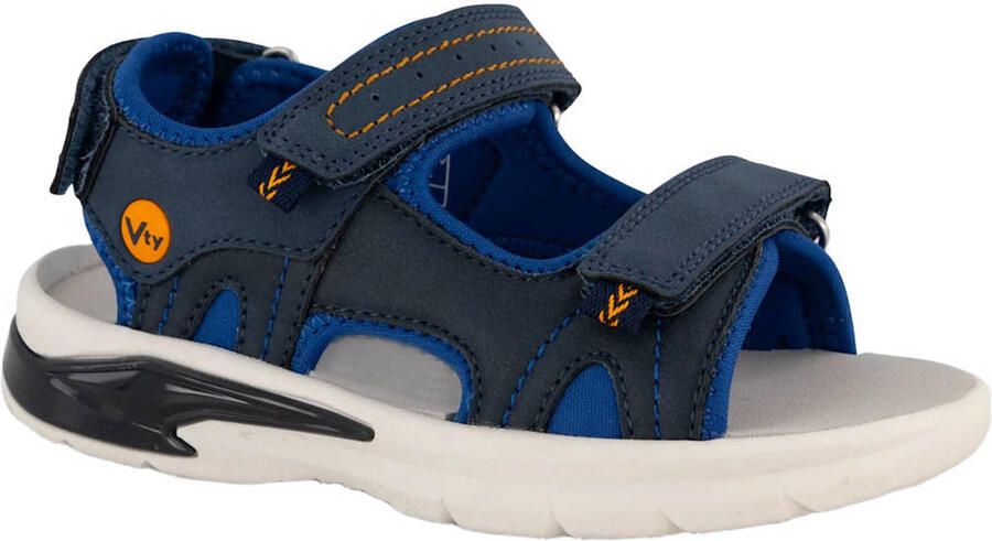 Vty sandalen donkerblauw zwart - Foto 2