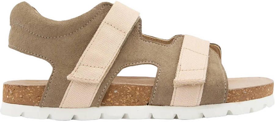 Vty sandalen kaki beige