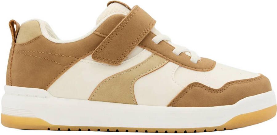 Vty sneakers beige bruin