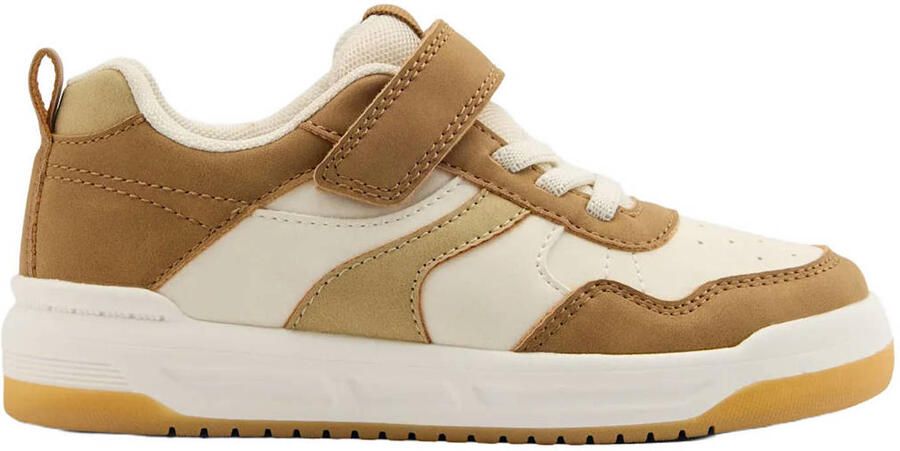 Vty sneakers beige bruin