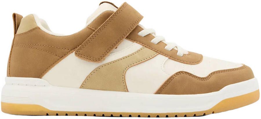 Vty sneakers beige bruin