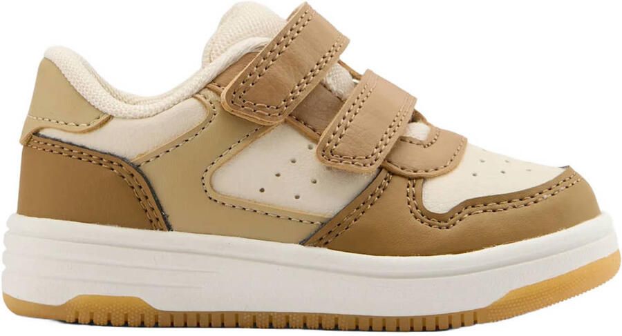 Vty sneakers beige bruin