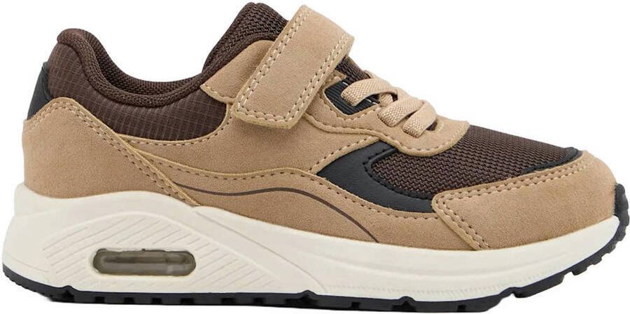 Vty sneakers beige bruin