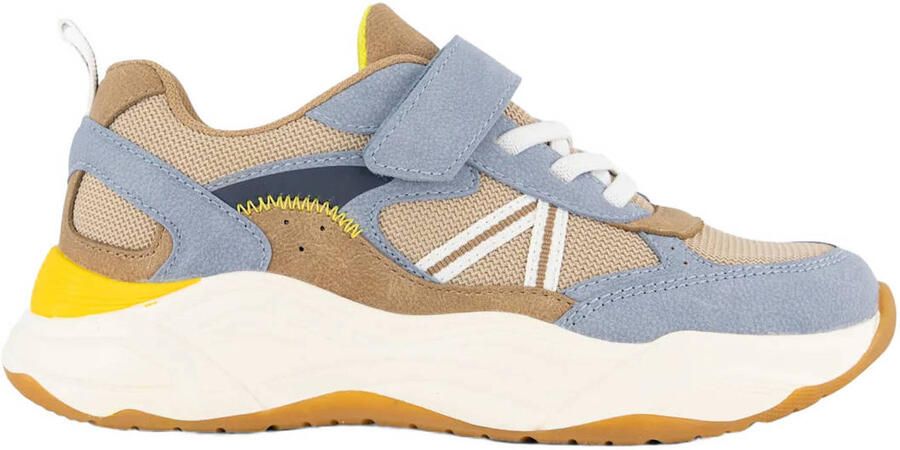 Vty sneakers bruin blauw