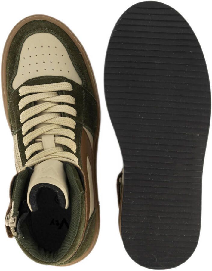 Vty sneakers groen ecru - Foto 3