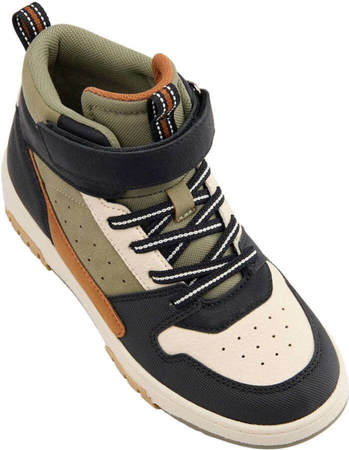 Vty sneakers kaki donkerblauw - Foto 3