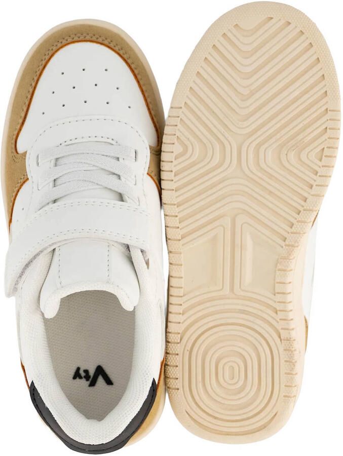 Vty sneakers wit cognac zwart - Foto 2