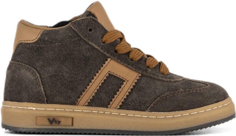 Vty suède sneakers bruin