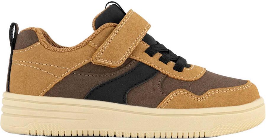 Vty suèdelook sneakers camel