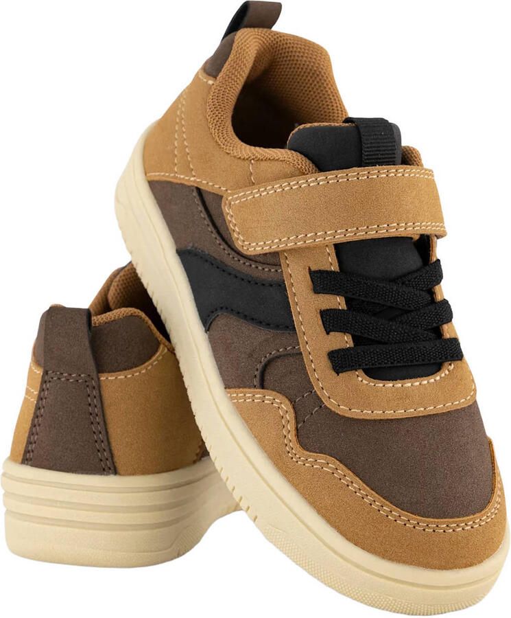 Vty suèdelook sneakers camel - Foto 2