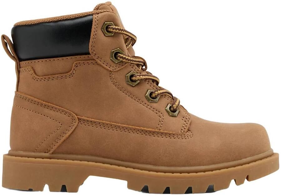 Vty veterschoenen met profielzool bruin