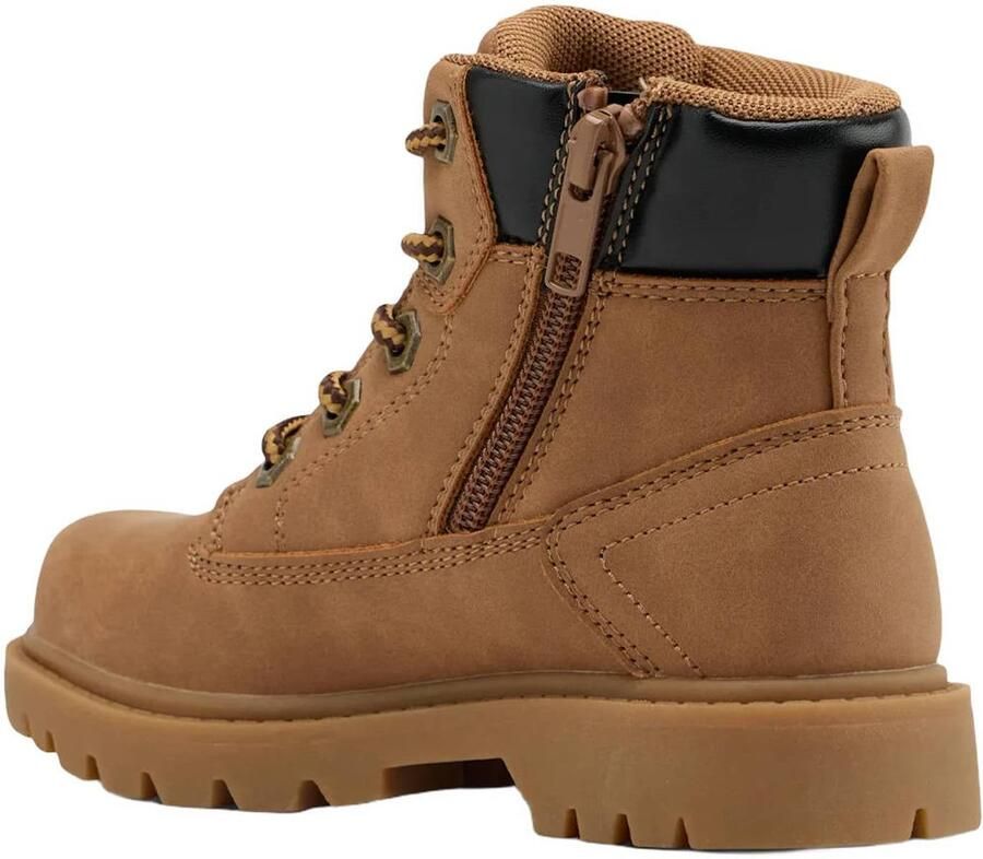 Vty veterschoenen met profielzool bruin - Foto 2