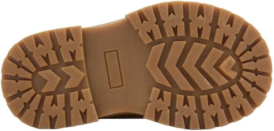 Vty veterschoenen met profielzool cognac - Foto 3