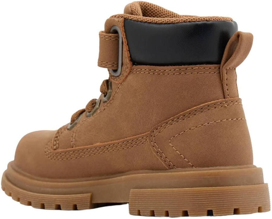 Vty veterschoenen met profielzool cognac - Foto 2