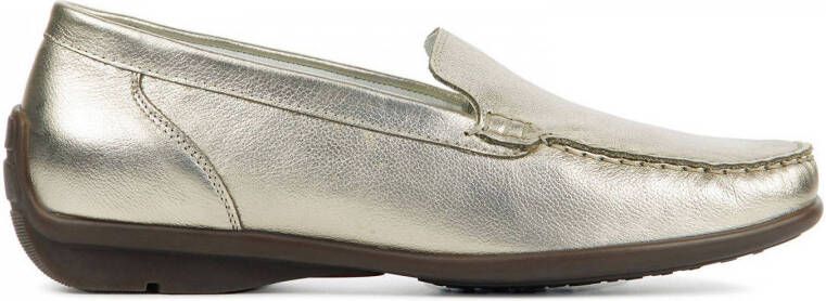 Waldläufer Waldlaufer Instappers Loafers Female Damesschoenen Leer 431000 met Goud