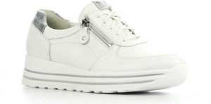 Waldläufer Waldlaufer Sneakers Dames Lage sneakers Damesschoenen Suède 758009 Wit