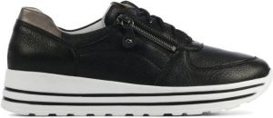 Waldläufer Waldlaufer Sneakers Dames Lage sneakers Damesschoenen Suède 758009 Zwart