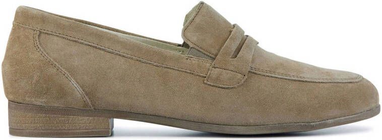 Waldlaufer 782501 suède loafers taupe