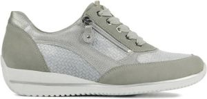 Waldläufer Waldlaufer Sneakers Dames Lage sneakers Damesschoenen Suède 980008 Grijs