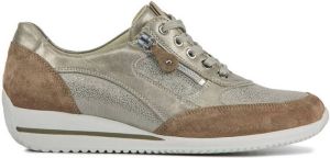 Wäldlaufer Waldlaufer Sneakers Dames Lage sneakers Damesschoenen Leer 980008 glit Taupe