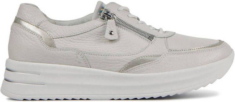 Wäldlaufer Waldlaufer Sneakers Dames Lage sneakers Damesschoenen Leer 755010 Gebroken wit
