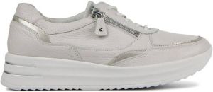 Wäldlaufer Waldlaufer Sneakers Dames Lage sneakers Damesschoenen Leer 755010 Gebroken wit