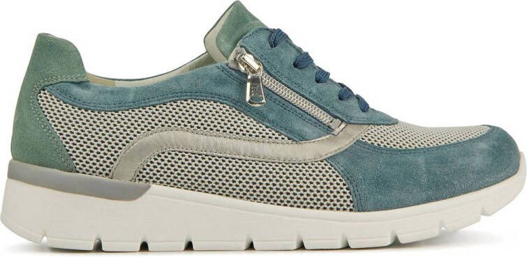 Wäldlaufer Waldlaufer Sneakers Dames Lage sneakers Damesschoenen Suède 626014 Blauw