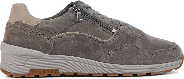 WALDLAUFER Waldläufer Lage Sneakers Heren 734007 Maat: 40 5 Materiaal: Suède Kleur: Grijs