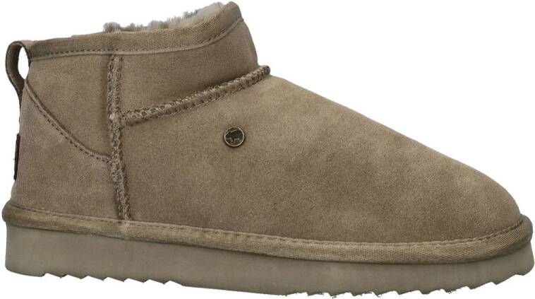 Warmbat Durack Women Suede Boot Dames Laarzen Mosgroen