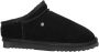 Warmbat Herenmuil van Leer en Schapenwol Black Heren - Thumbnail 1