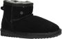 Warmbat Australia Wallaby gevoerde suède enkelboots zwart Suede 35 - Thumbnail 2