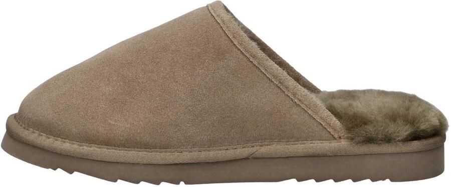 Warmbat Australia Classic suède pantoffels taupe - Foto 2