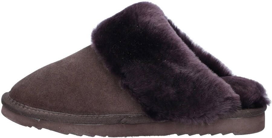 Warmbat Australia suède pantoffels bruin - Foto 2