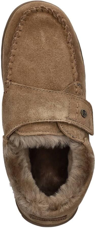 Warmbat Australia suède pantoffels taupe - Foto 3