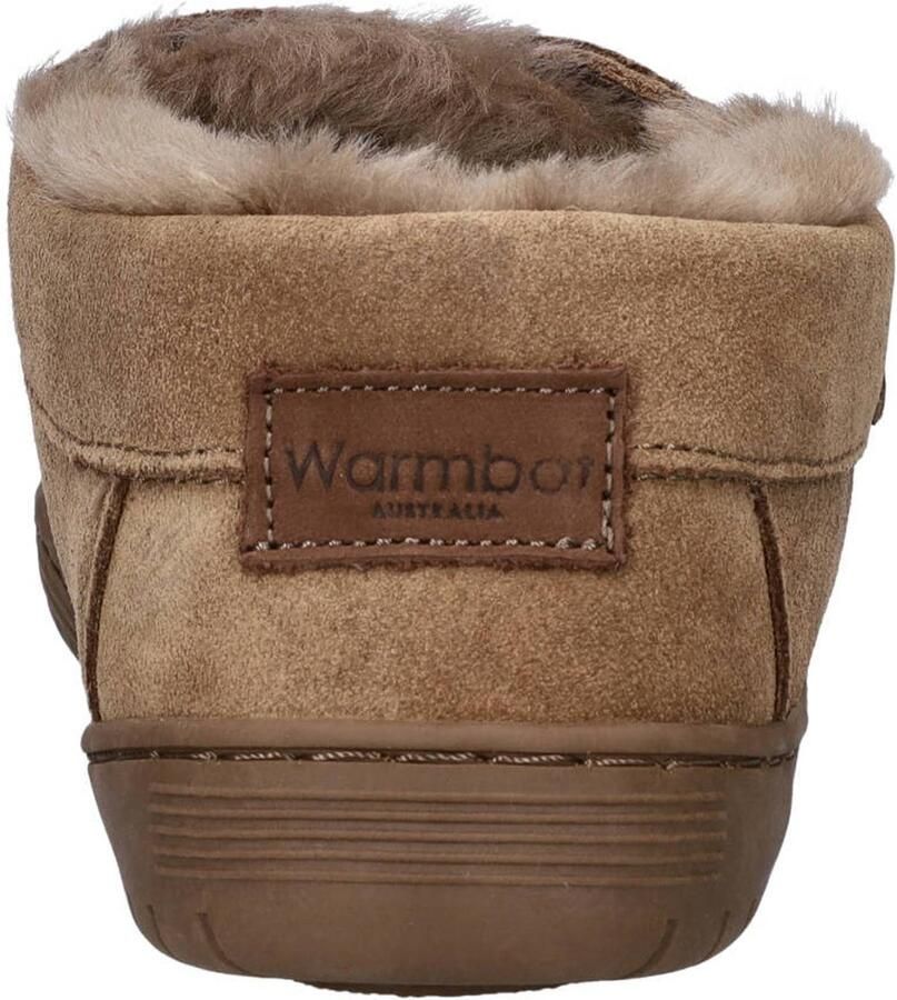 Warmbat Australia suède pantoffels taupe - Foto 2