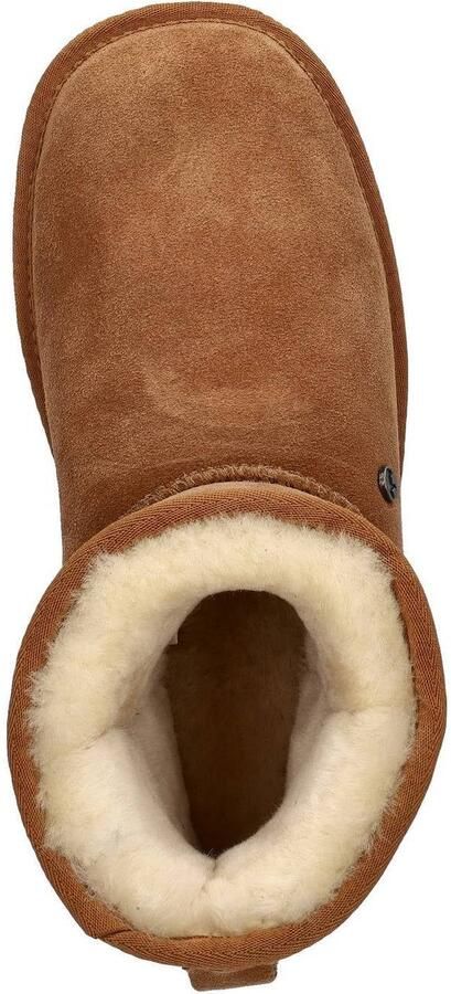 Warmbat Australia Wallaby gevoerde suède enkelboots cognac - Foto 2