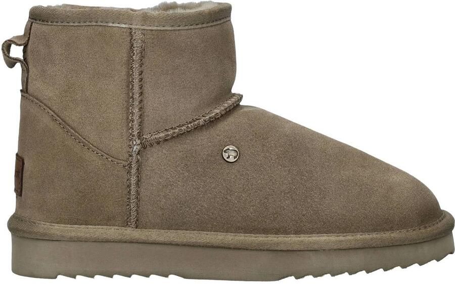 Warmbat Australia Wallaby suède enkelboots kaki