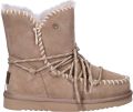 Warmbat Australia Waturra gevoerde suède enkelboots taupe - Taupe