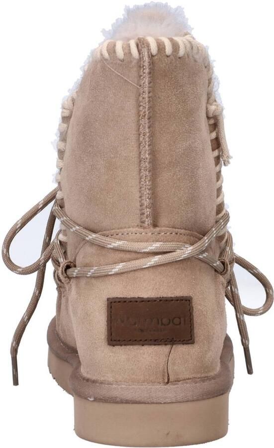 Warmbat Australia Waturra gevoerde suède enkelboots taupe - Foto 3