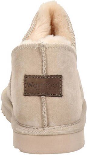 WARMBAT Pantoffels Dames Willow Maat: 37 Materiaal: Suède Kleur: Beige - Foto 2