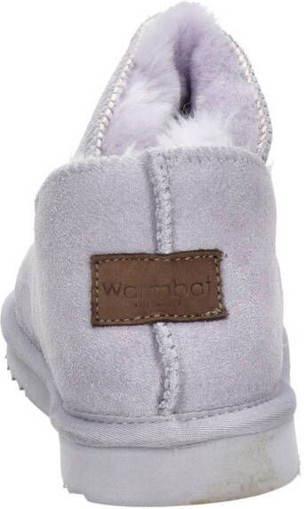 Warmbat Australia Willow gevoerde suède pantoffels lila - Foto 2