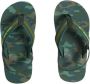 WE Fashion teenslippers groen Jongens Rubber 28 29 - Thumbnail 1