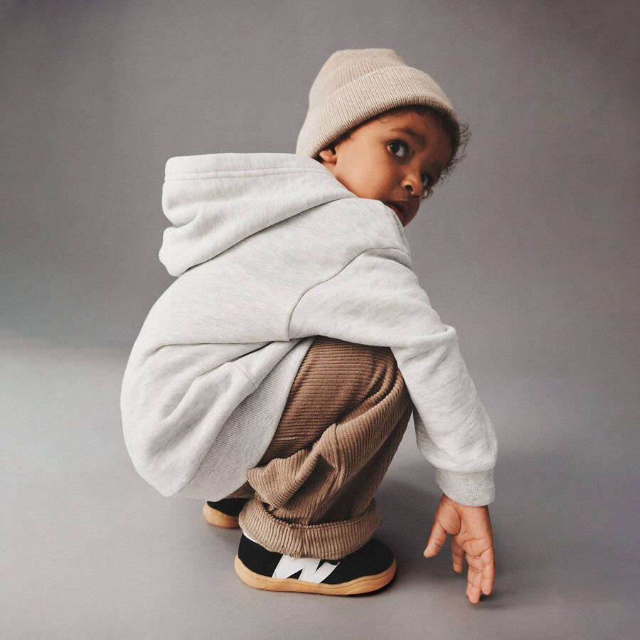 Wheat Barres suède sneakers zwart wit - Foto 1