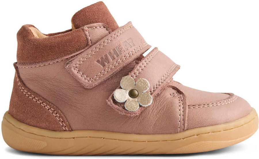 Wheat Barry leren sneakers roze