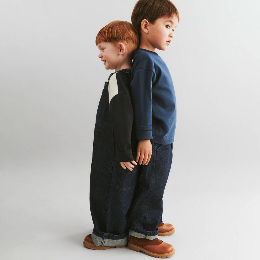 Wheat Kana leren chelsea boots cognac